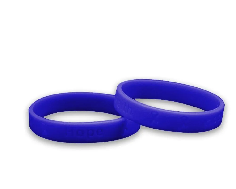 Adult Periwinkle Silicone Bracelet Wristbands