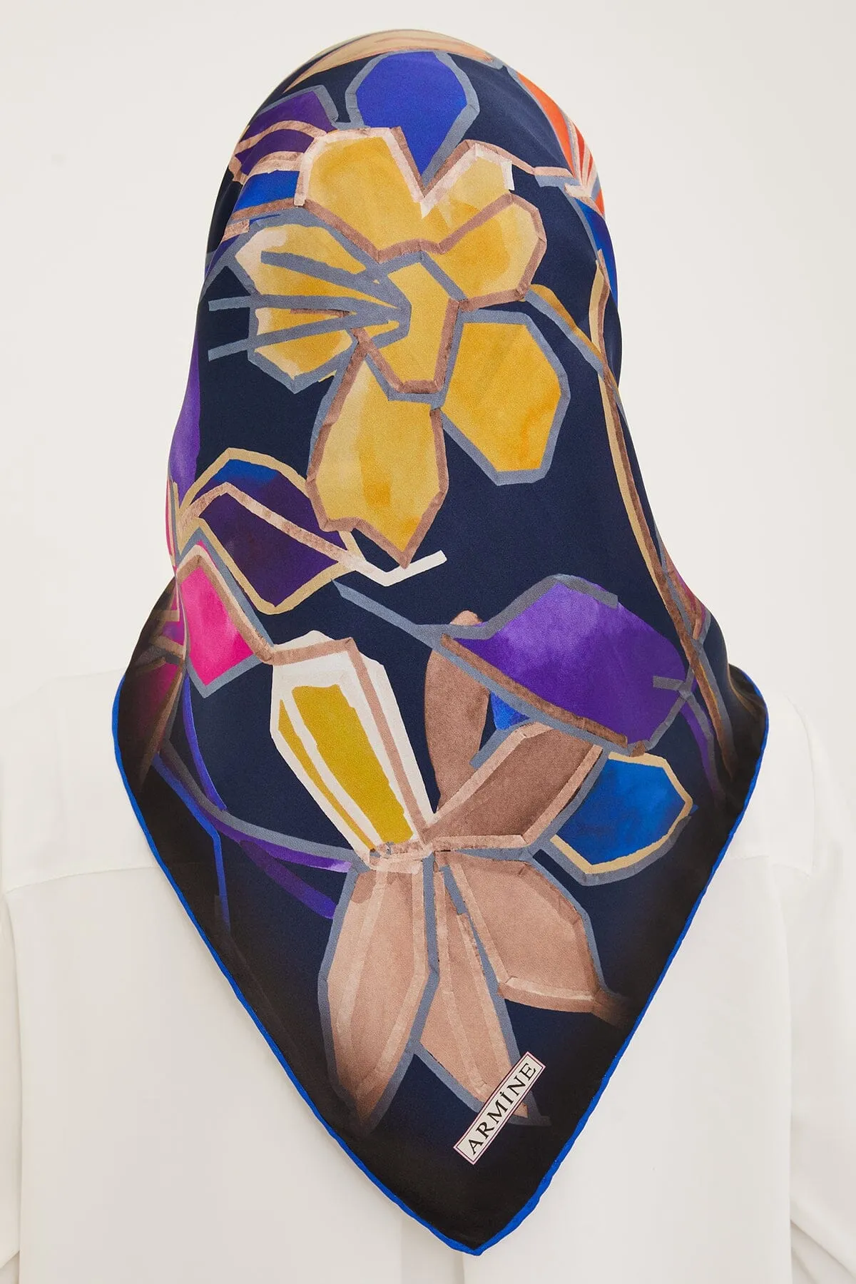 Armine Fion Floral Silk Scarf #35