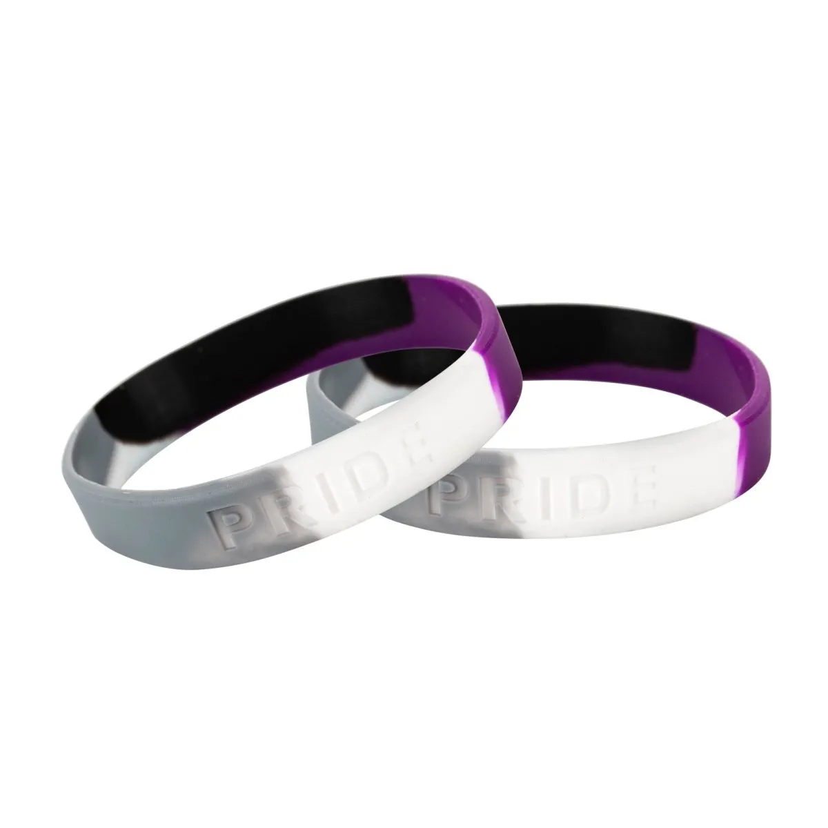 Asexual PRIDE Silicone Bracelet Wristbands