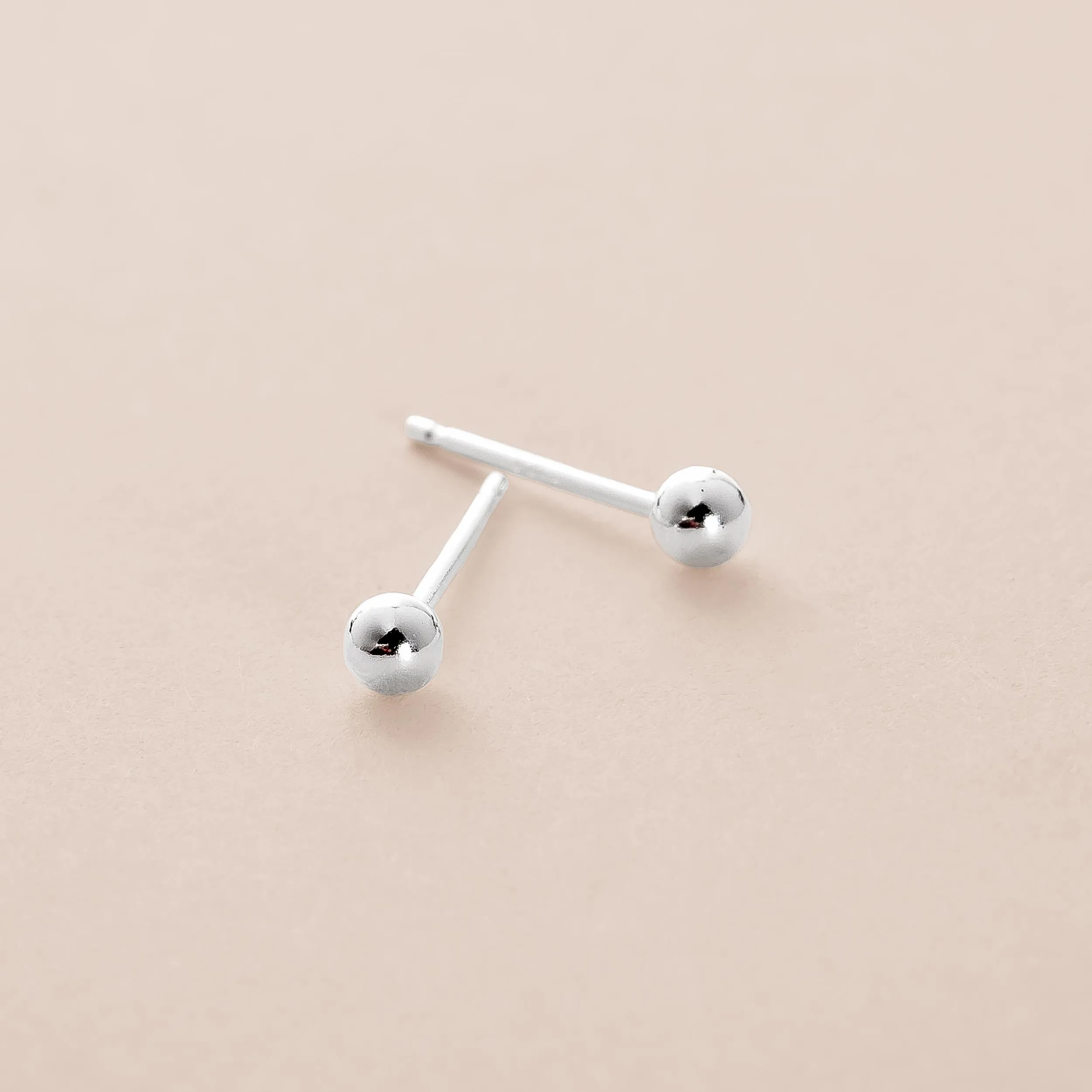 Ball Stud Earrings