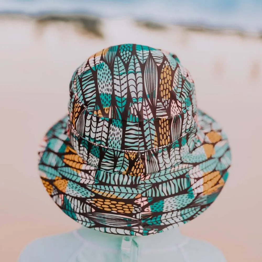 Bedhead Hats Beach Bucket Hat UPF50  Surfboard Print