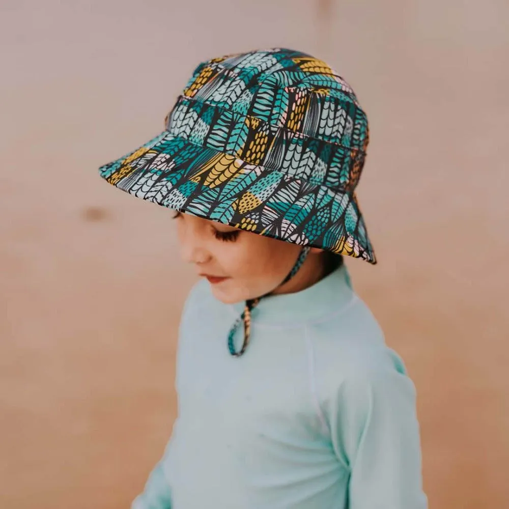 Bedhead Hats Beach Bucket Hat UPF50  Surfboard Print