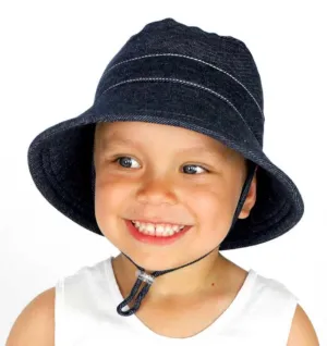 Bedhead Hats Kids Bucket Hat Denim