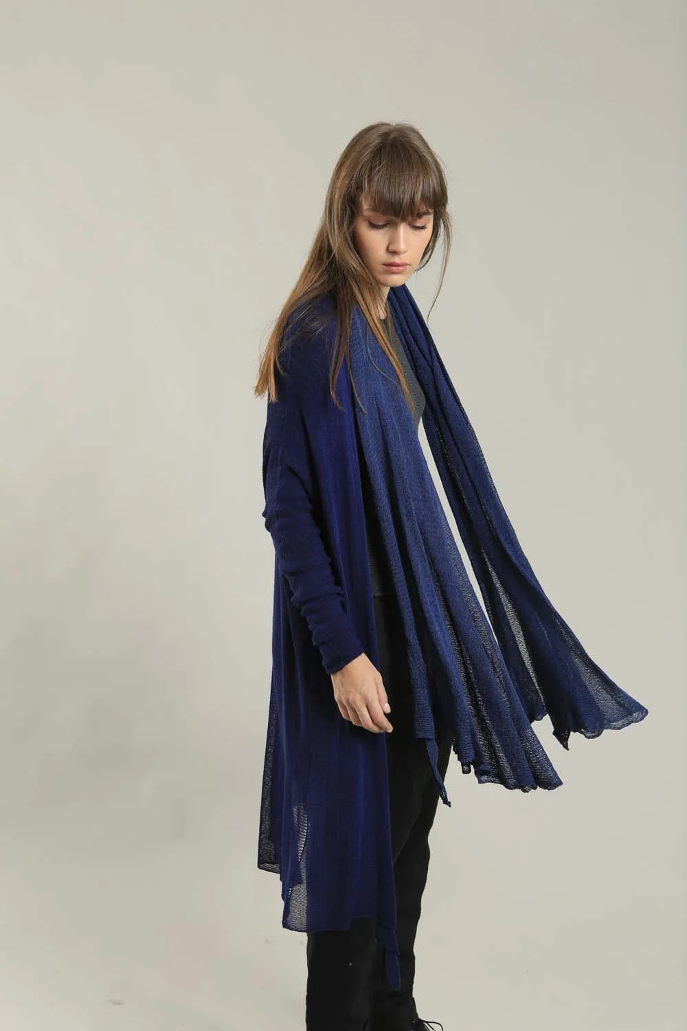 Big Air Bamboo & Soy Scarf - Navy Blue