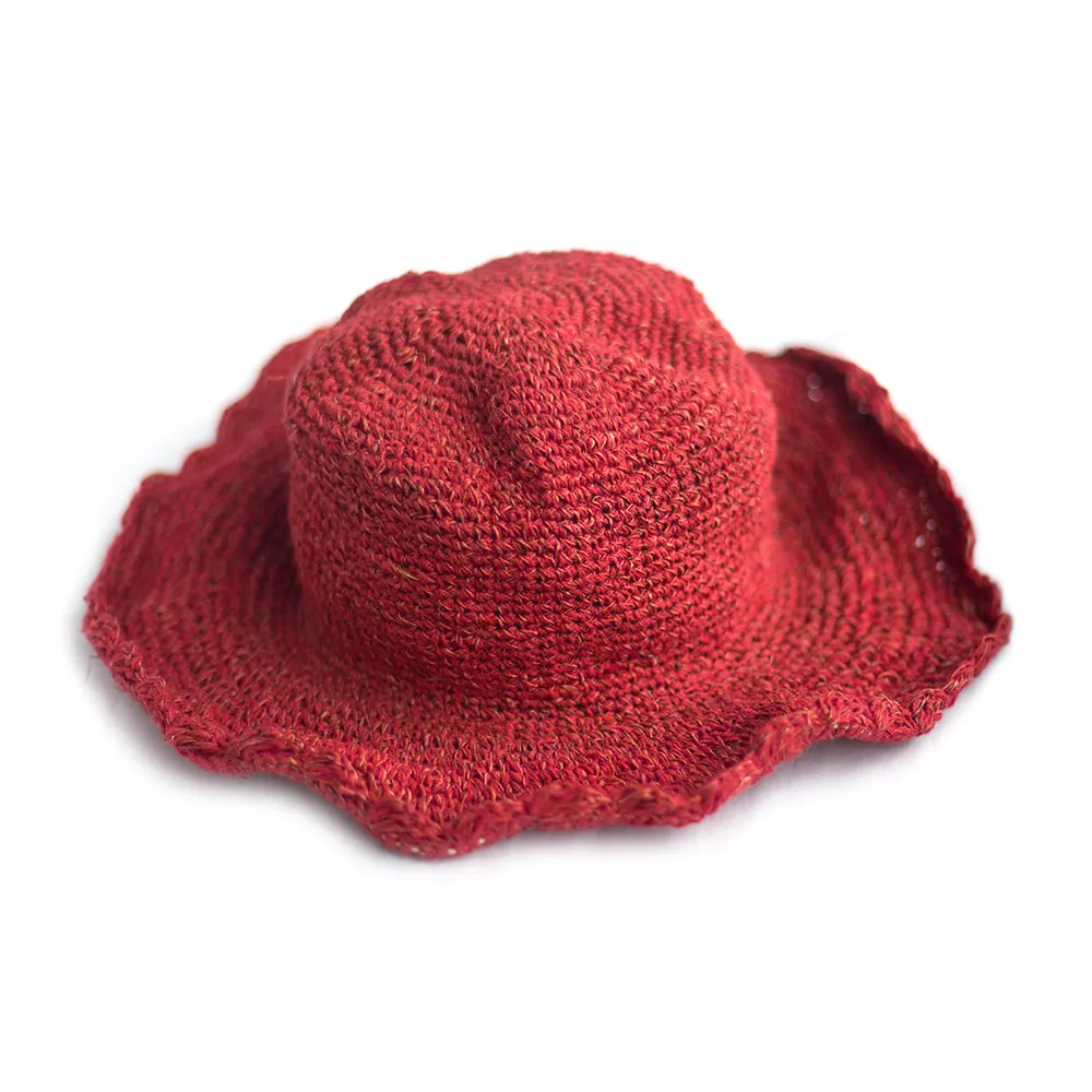 block colour sun hat