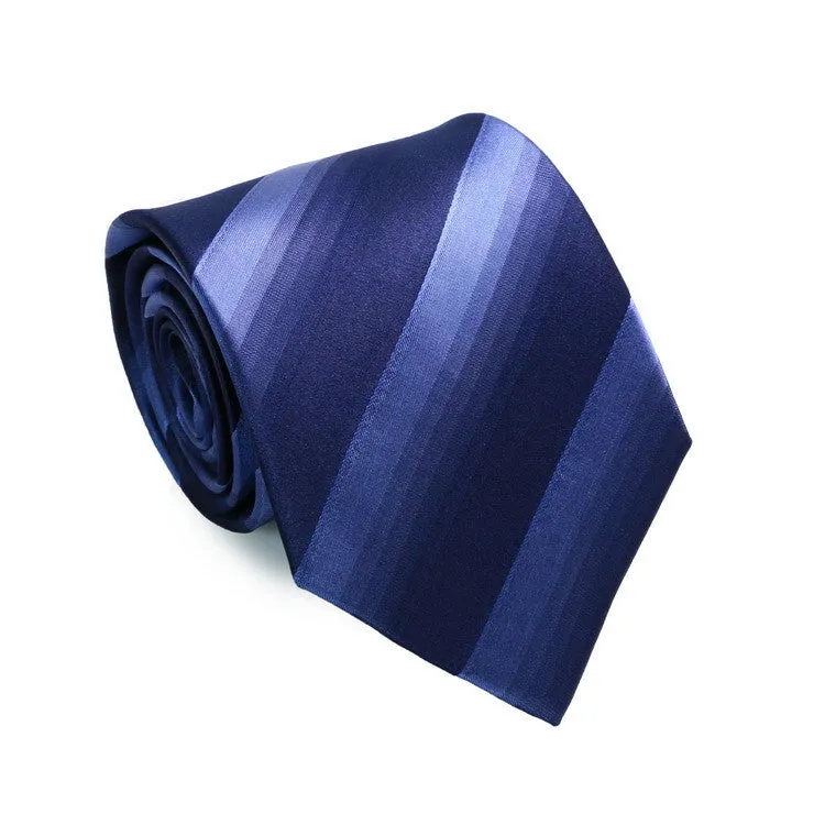 Blue Silk Necktie Set JPM1878N