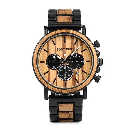 BOBO BIRD Luxury Wooden Wristwatch