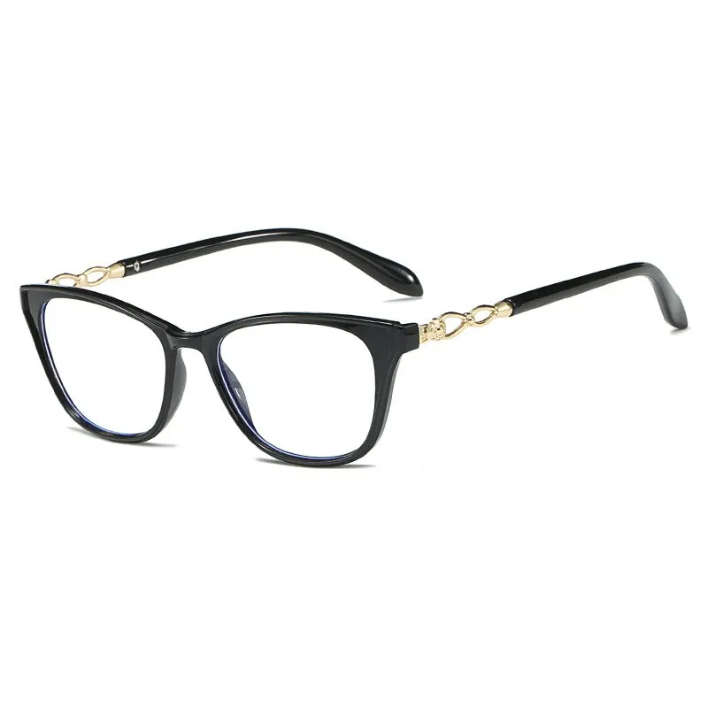 CCspace Women's Full Rim Square Acetate Hyperopic Reading Glasses 56156