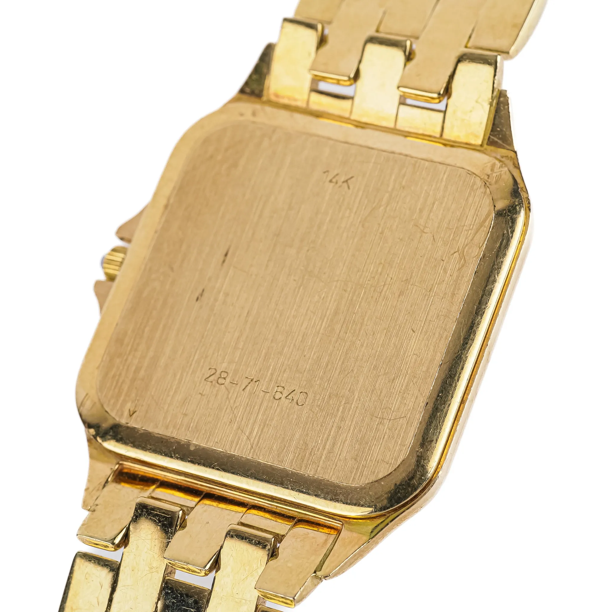 CONCORD 14K Yellow Gold Tank Style Watch