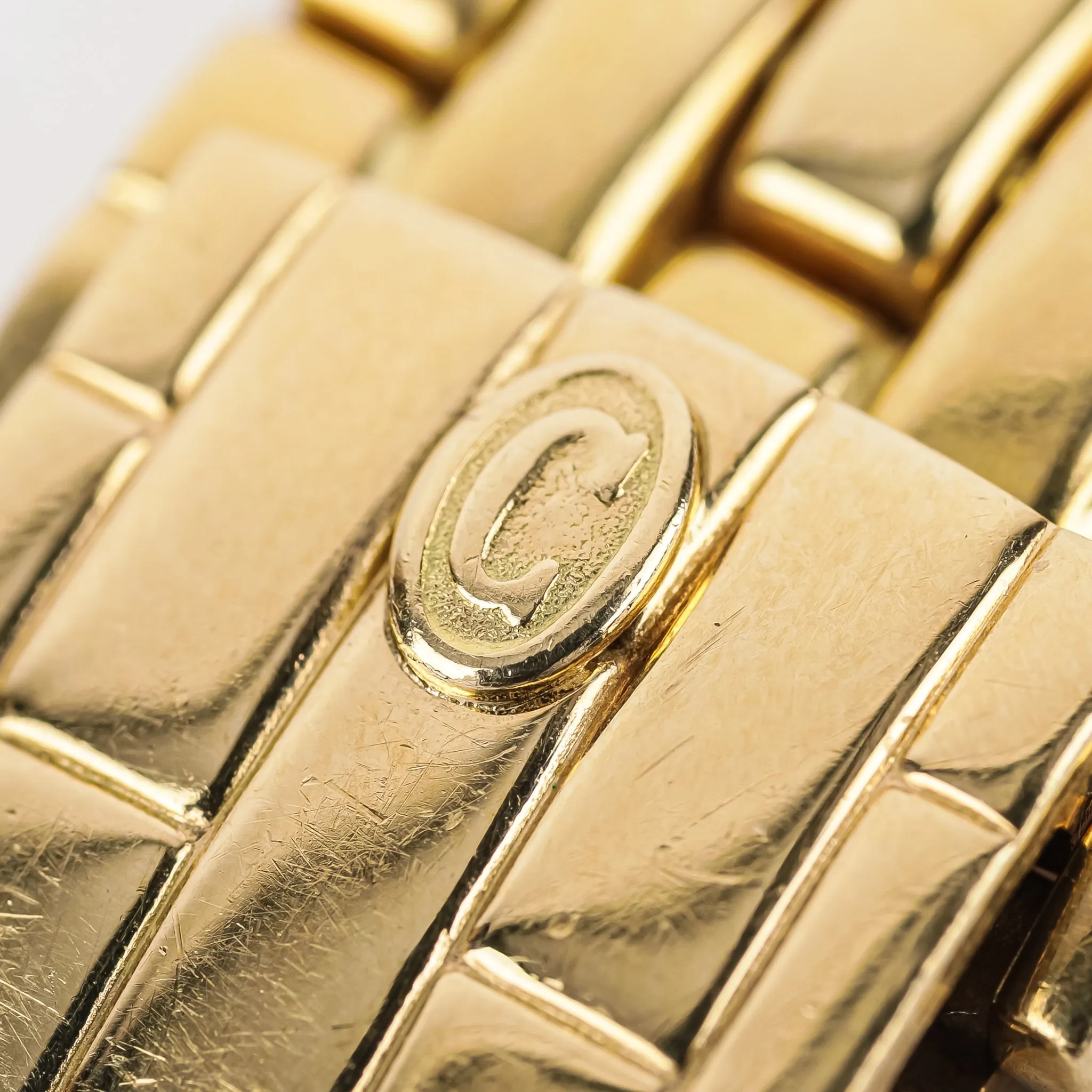 CONCORD 14K Yellow Gold Tank Style Watch