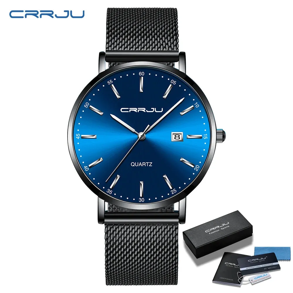 CRRJU Luxury Fashion Woman Bracelet Watch Women Casual Waterproof Quartz Ladies Dress Watches Gift Lover Clock Relogio Feminino