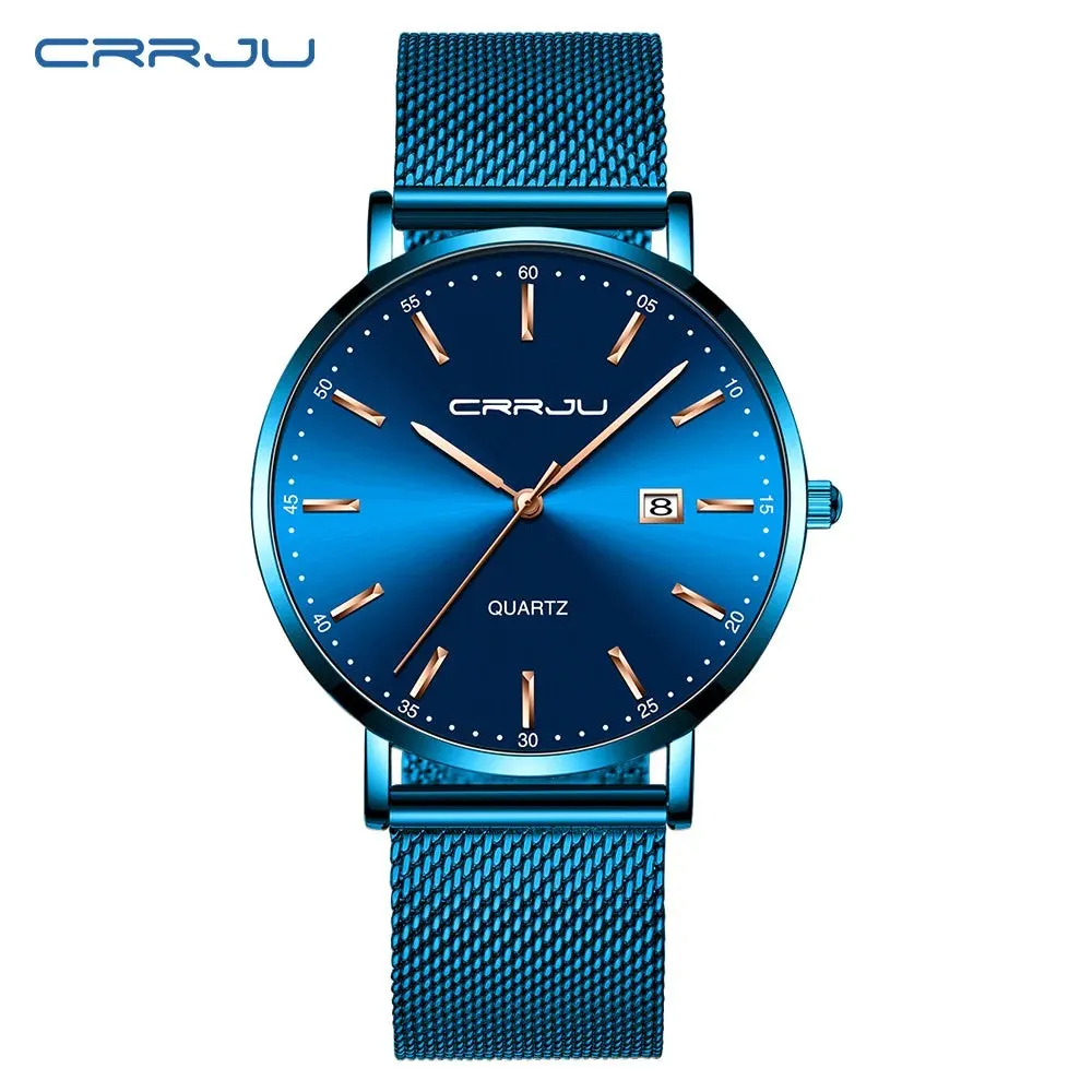 CRRJU Luxury Fashion Woman Bracelet Watch Women Casual Waterproof Quartz Ladies Dress Watches Gift Lover Clock Relogio Feminino