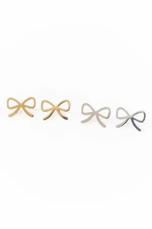 Cute Bow Stud Earrings