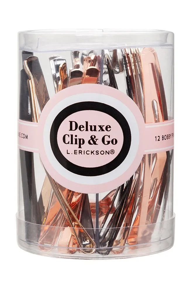 Deluxe Clip & Go Hair Clip Set