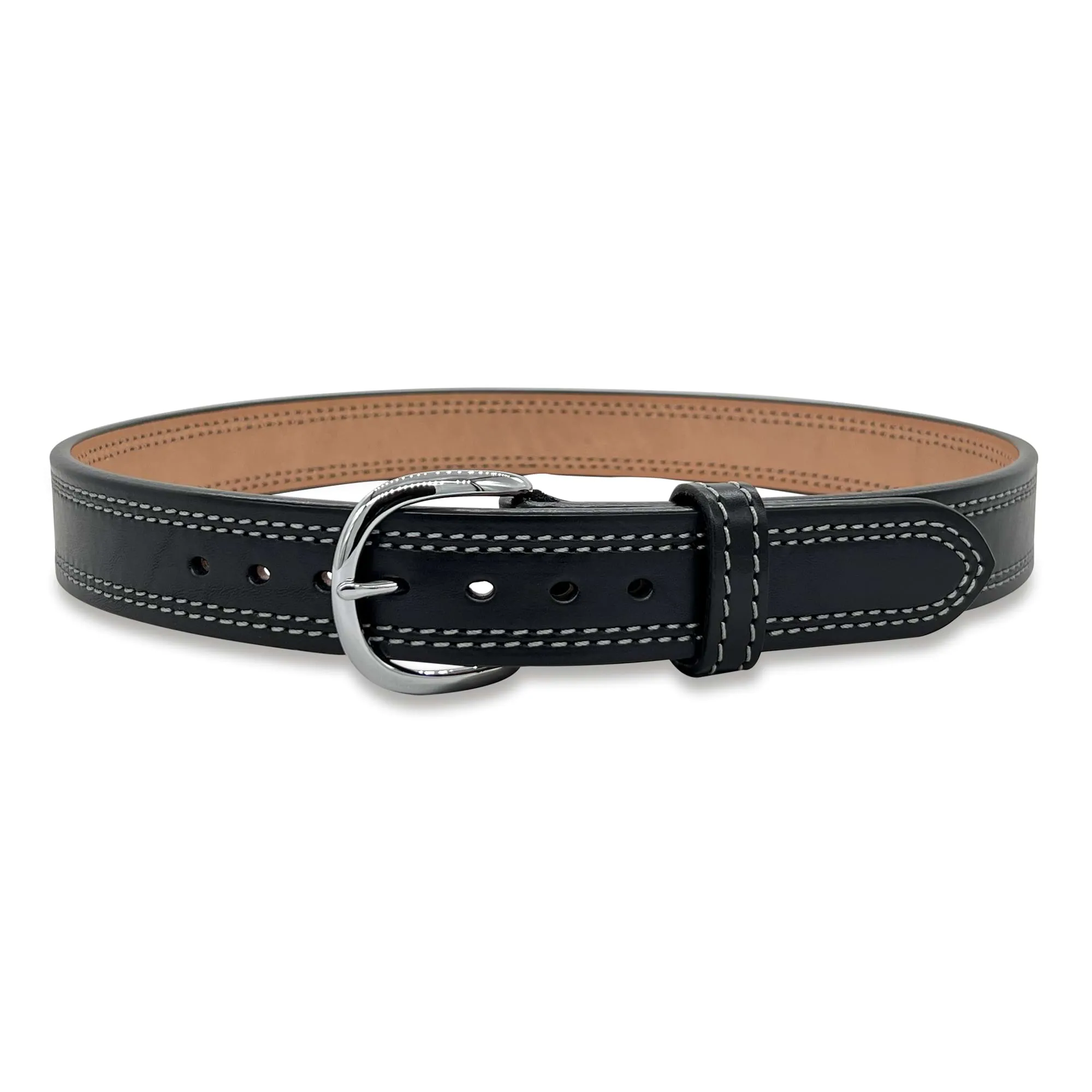 DOUBLE STITCHED, QUICK SHIP Dual-Layer Bullhide Gun Belt