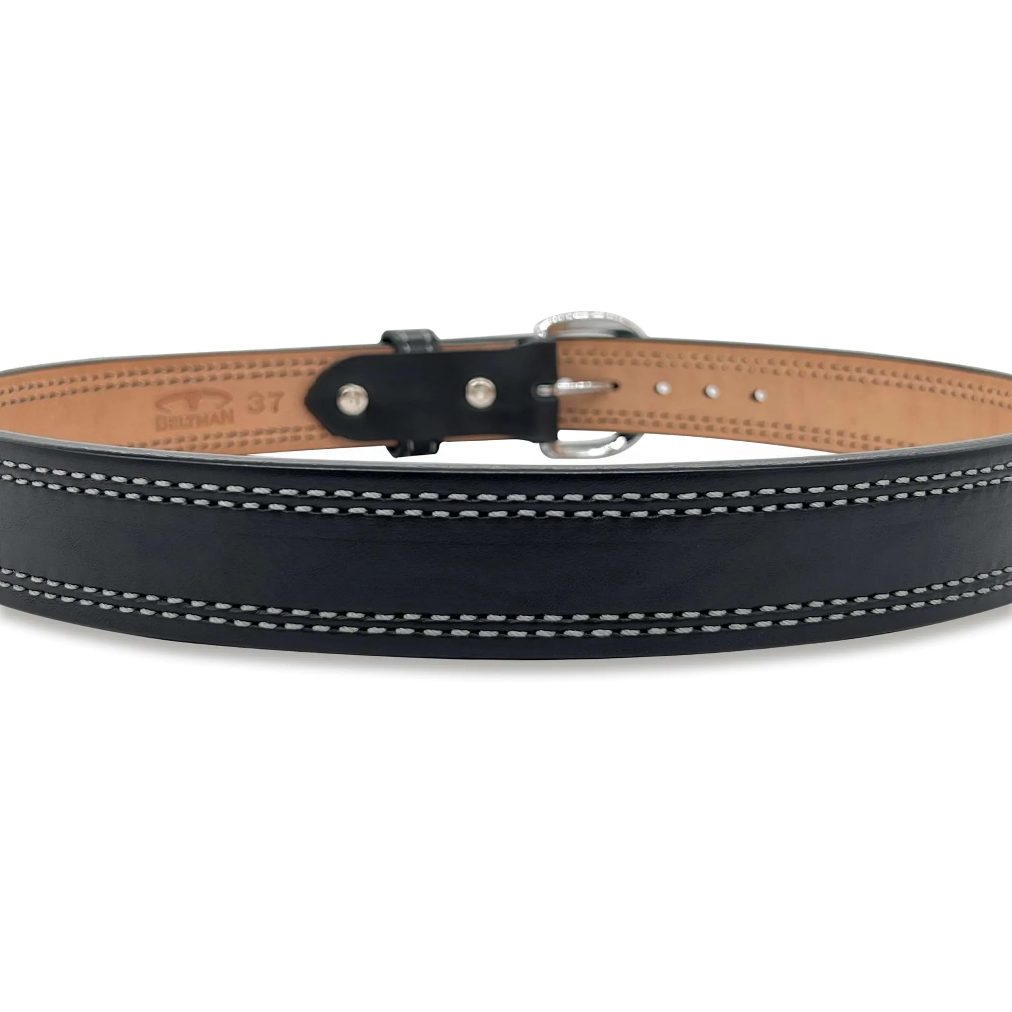 DOUBLE STITCHED, QUICK SHIP Dual-Layer Bullhide Gun Belt