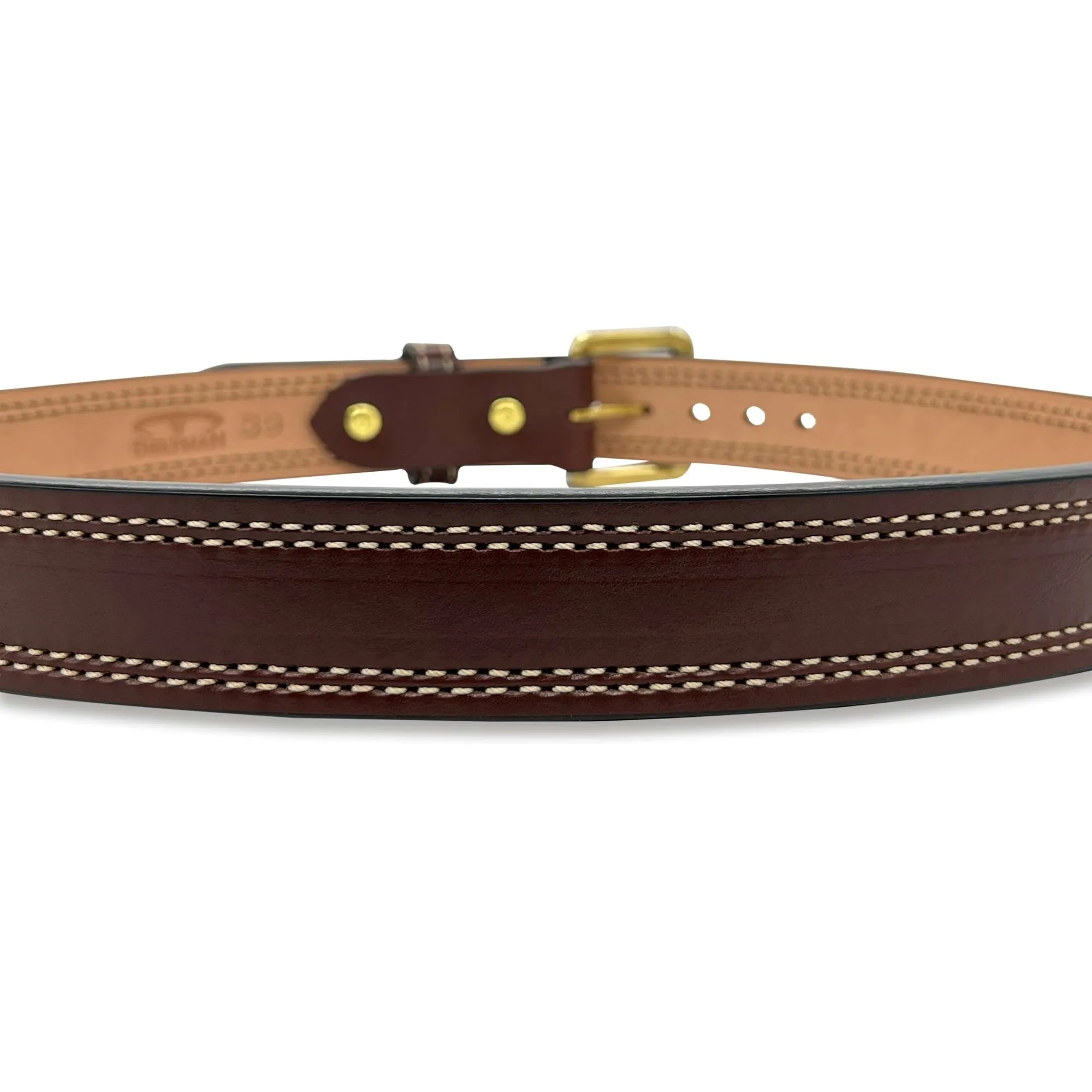 DOUBLE STITCHED, QUICK SHIP Dual-Layer Bullhide Gun Belt