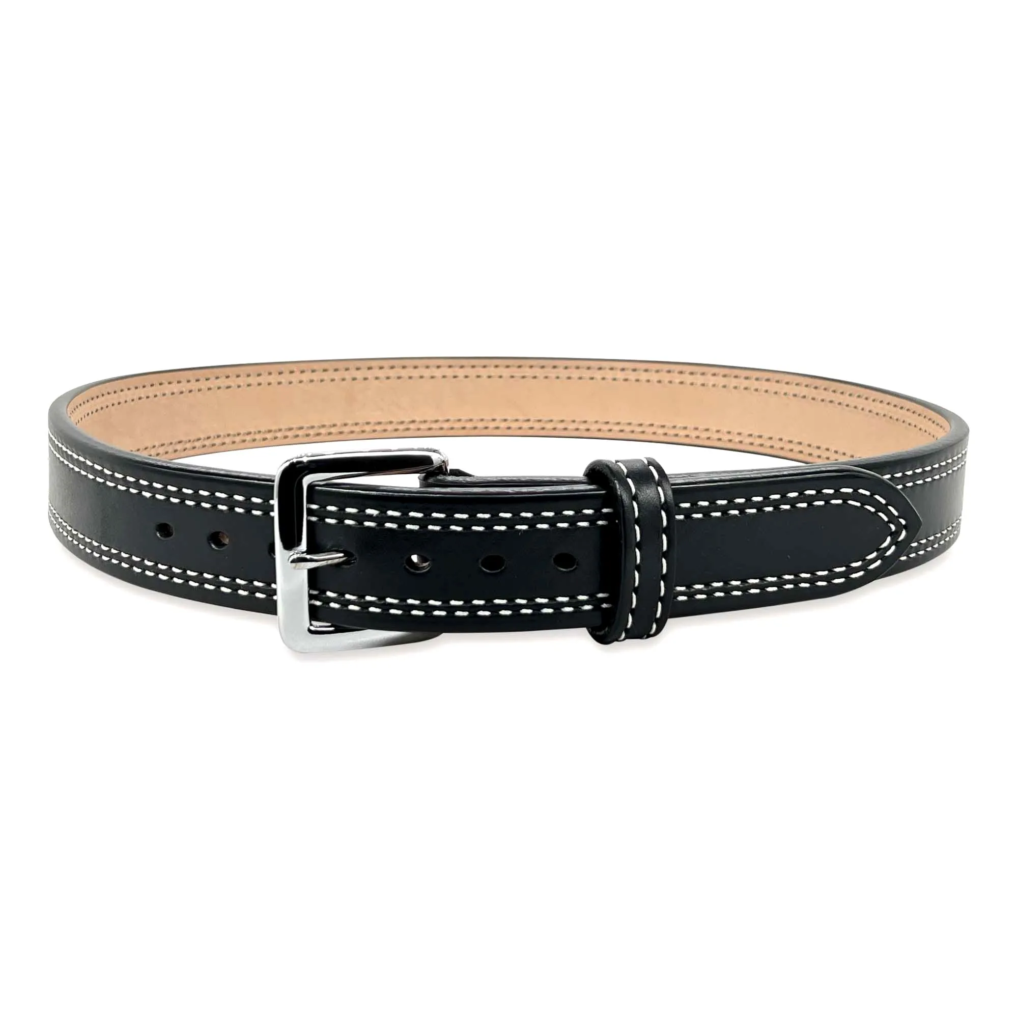 DOUBLE STITCHED, QUICK SHIP Dual-Layer Bullhide Gun Belt