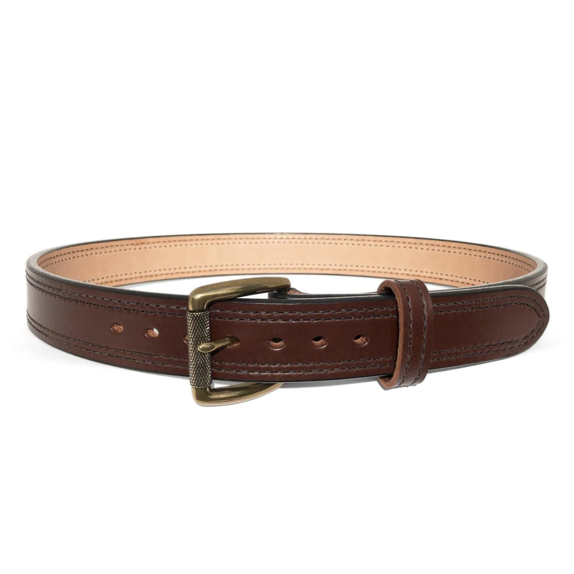 DOUBLE STITCHED, QUICK SHIP Dual-Layer Bullhide Gun Belt