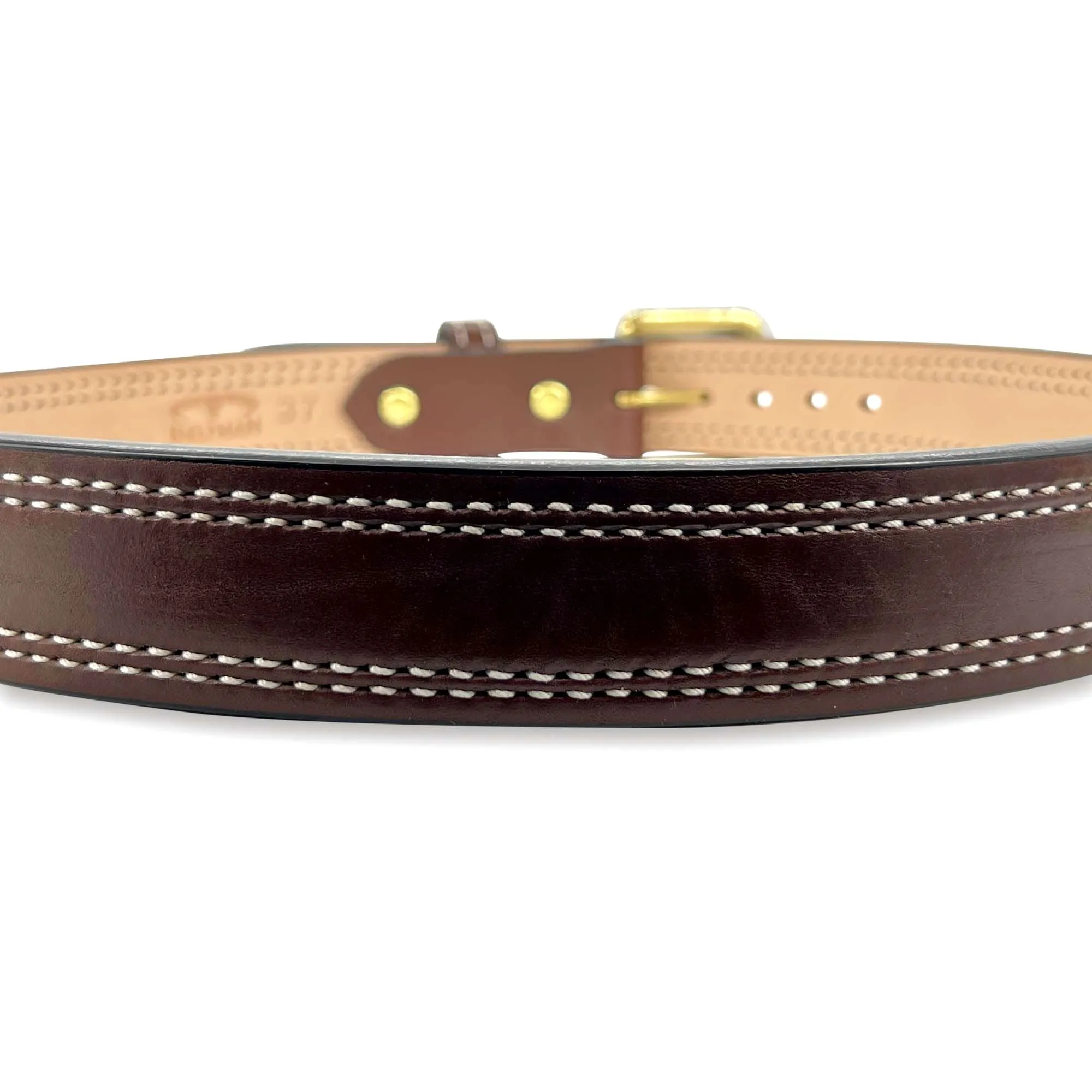 DOUBLE STITCHED, QUICK SHIP Dual-Layer Bullhide Gun Belt