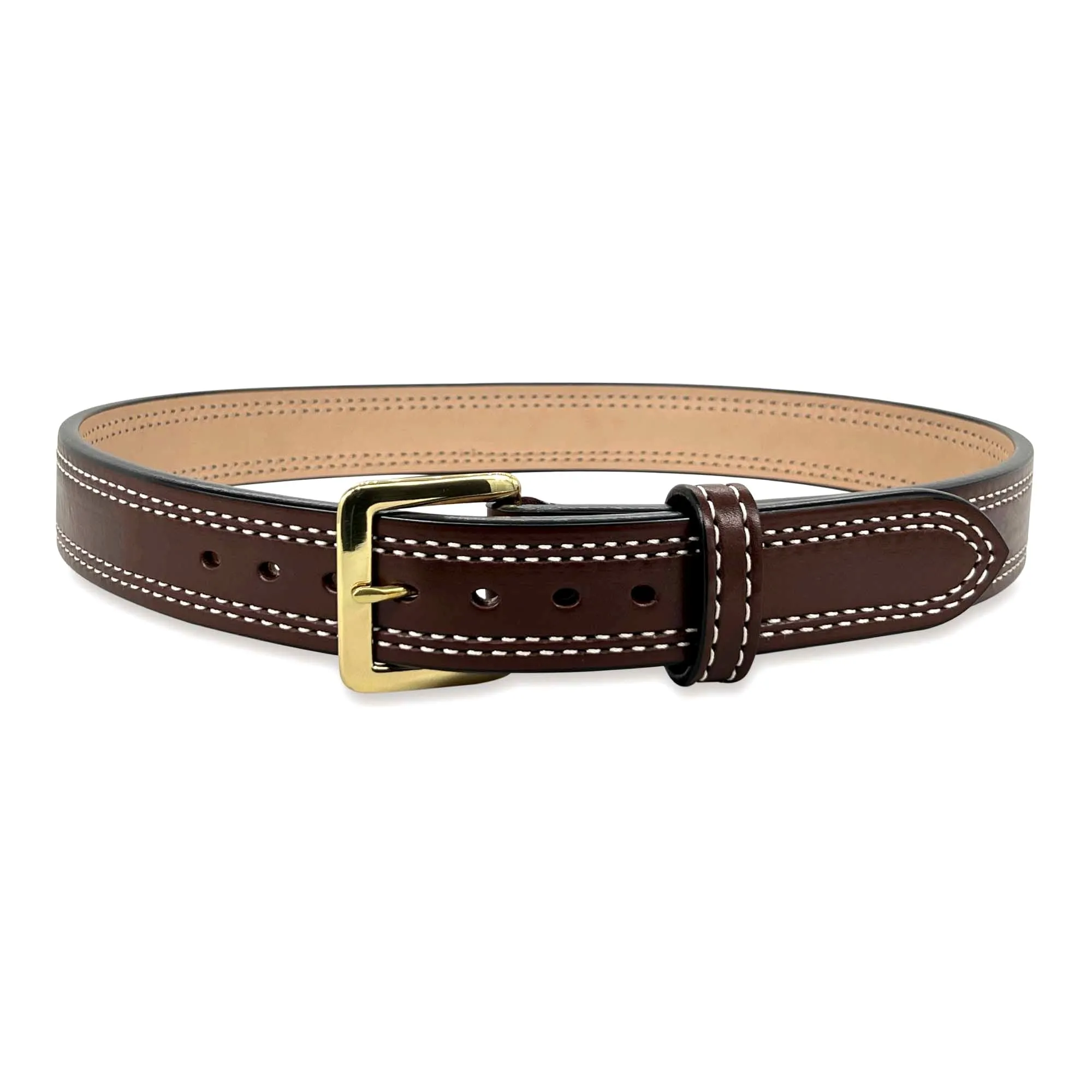 DOUBLE STITCHED, QUICK SHIP Dual-Layer Bullhide Gun Belt