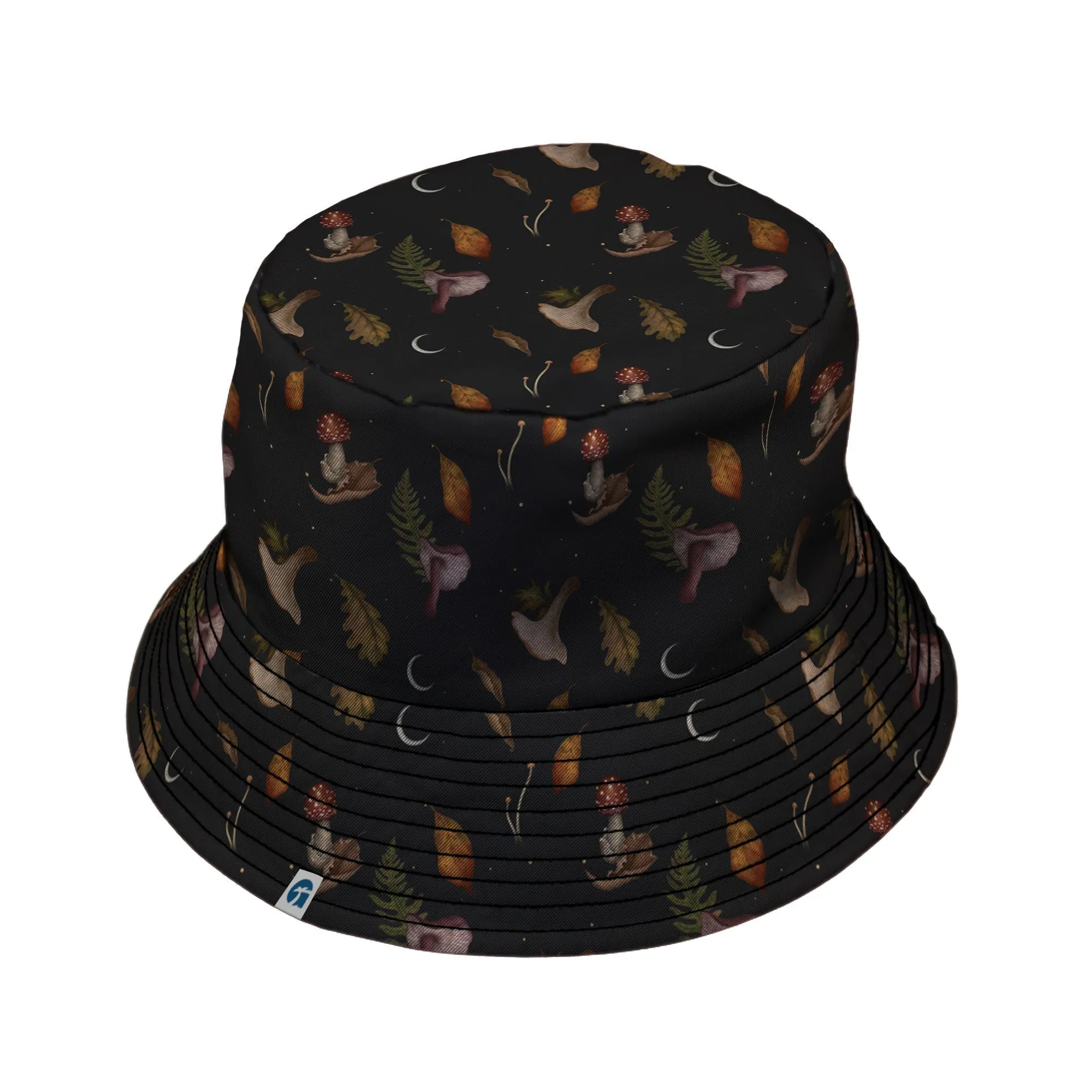 Episodic Autumn Mushrooms Space Bucket Hat