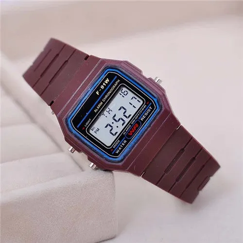 Fashion Sport Watch For Men Women Kid Colorful Electronic Led Digital Kids Watches Multifunction Jelly Wristwatch Clock Hour