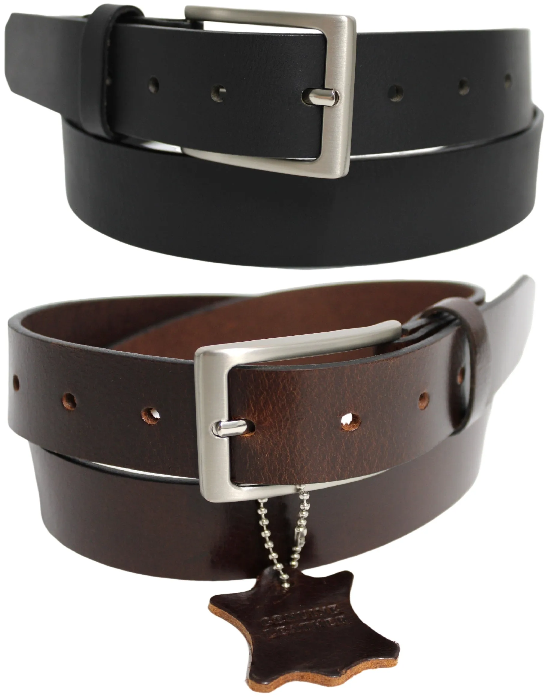 Hide & Chic Full Grain Leather Belt. Width 35mm. Style No 41012