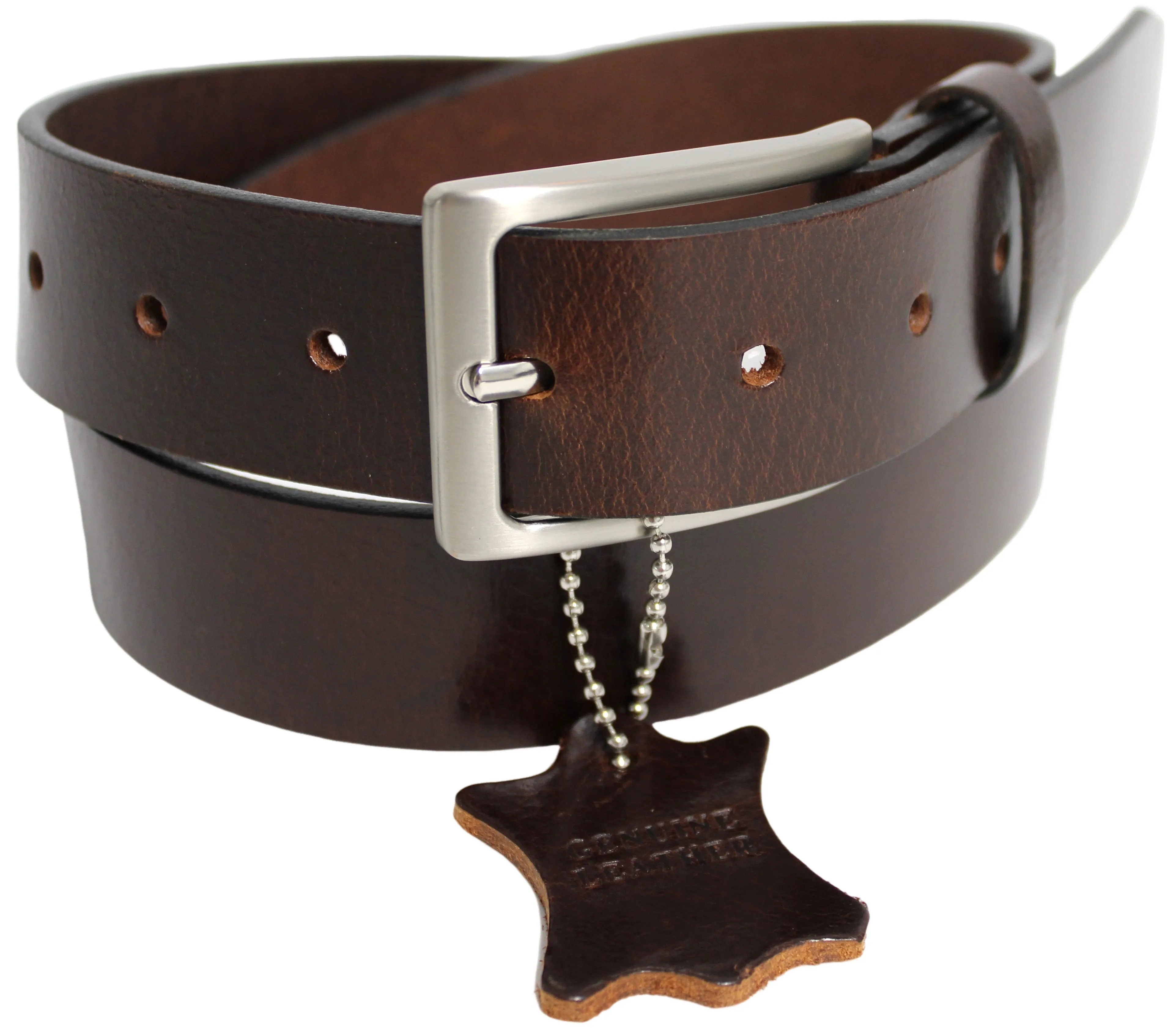 Hide & Chic Full Grain Leather Belt. Width 35mm. Style No 41012