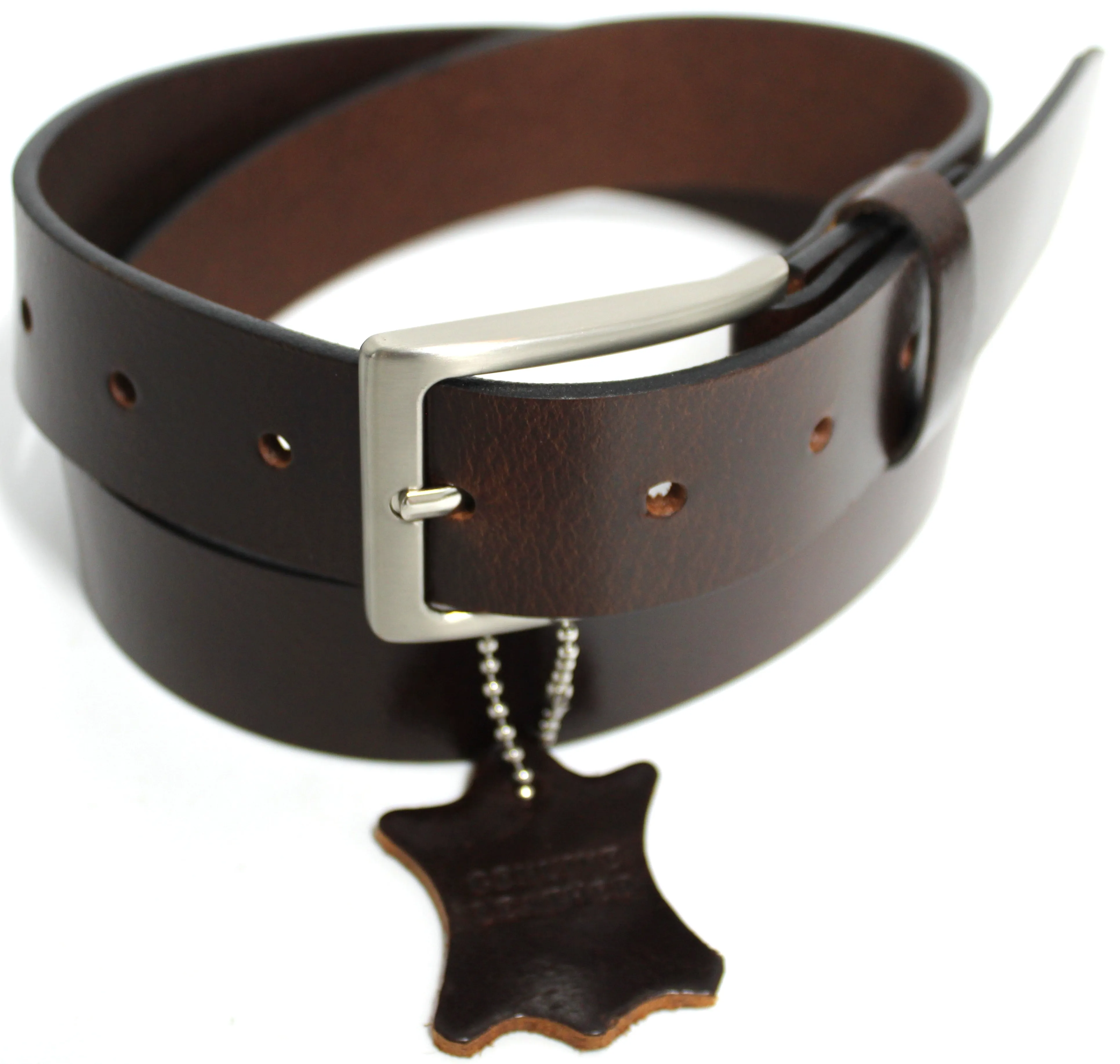 Hide & Chic Full Grain Leather Belt. Width 35mm. Style No 41012