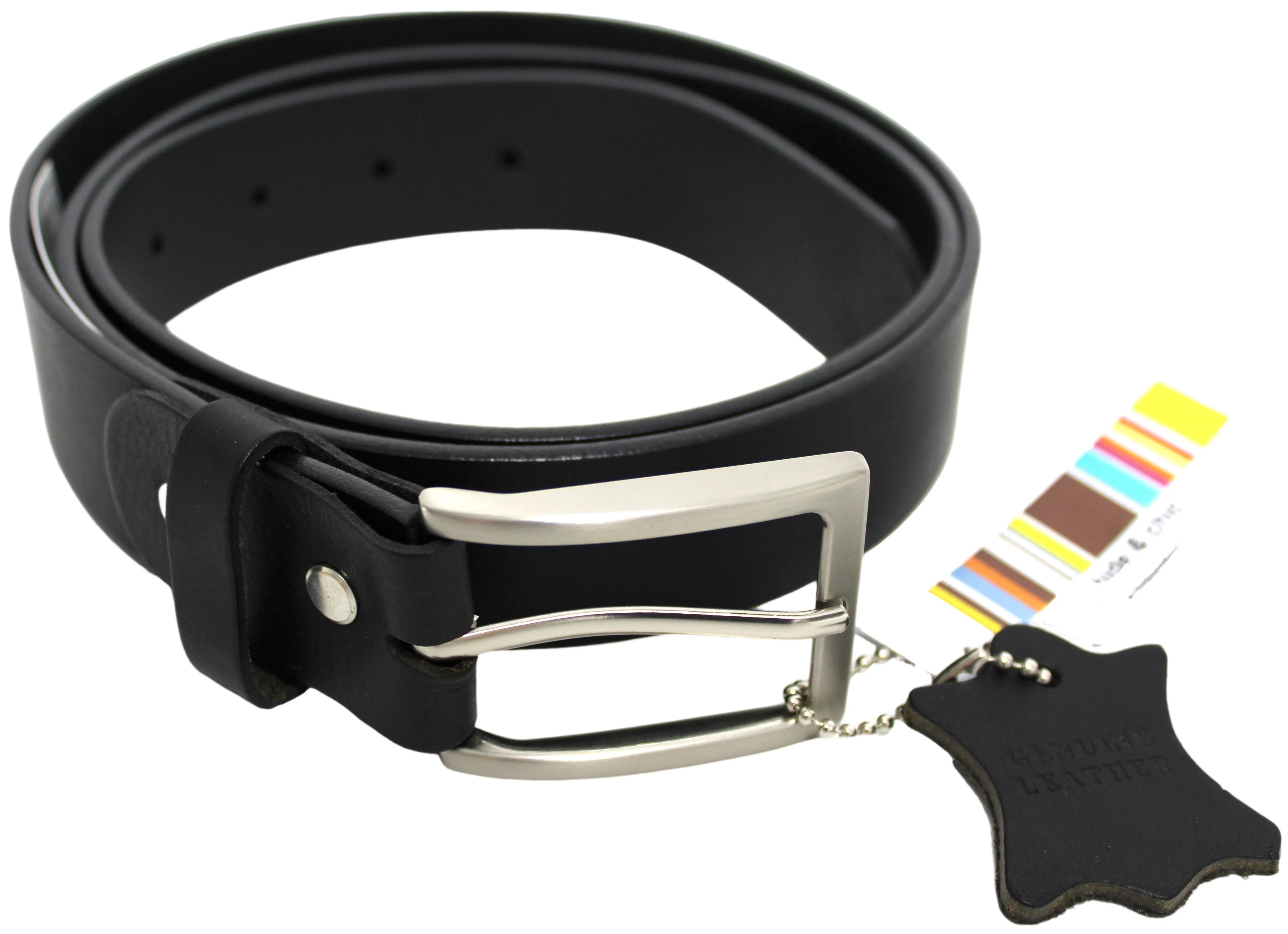 Hide & Chic Full Grain Leather Belt. Width 35mm. Style No 41012