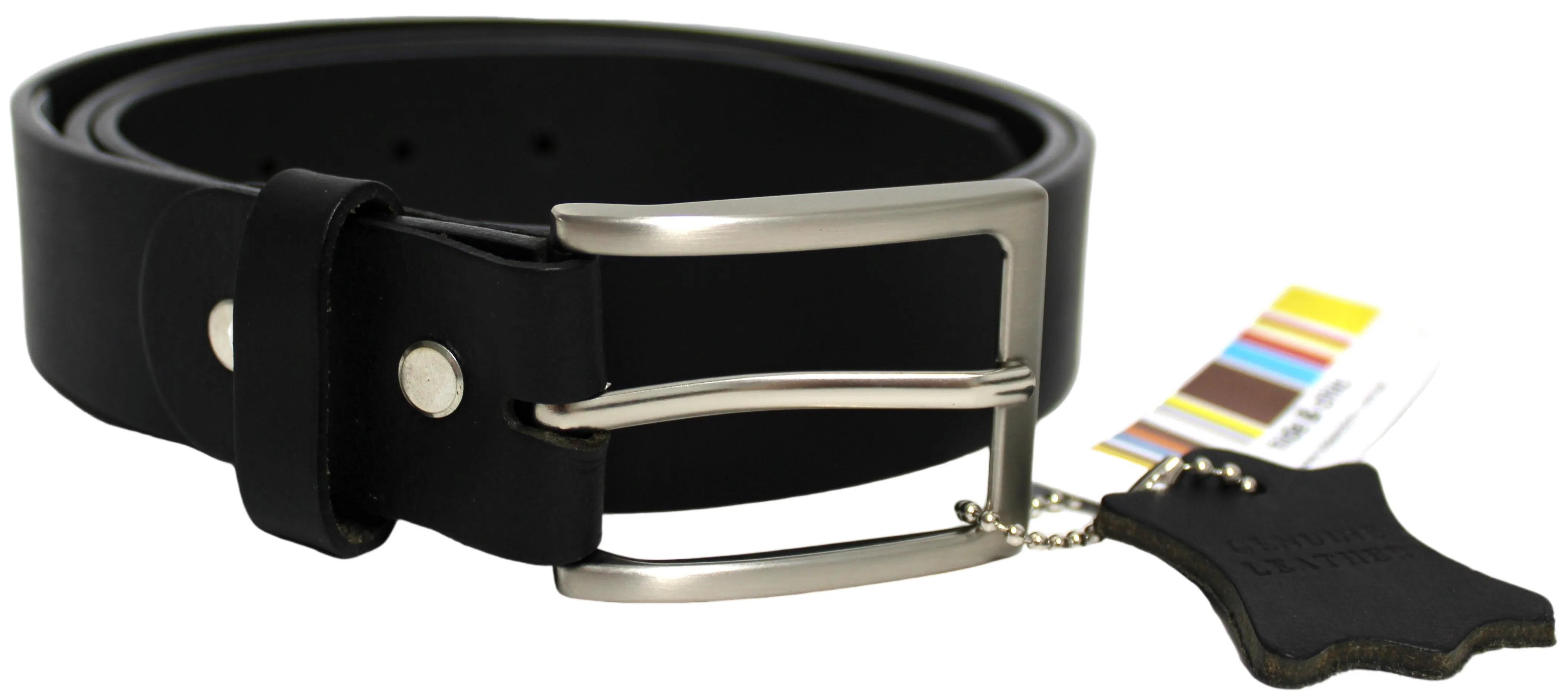 Hide & Chic Full Grain Leather Belt. Width 35mm. Style No 41012