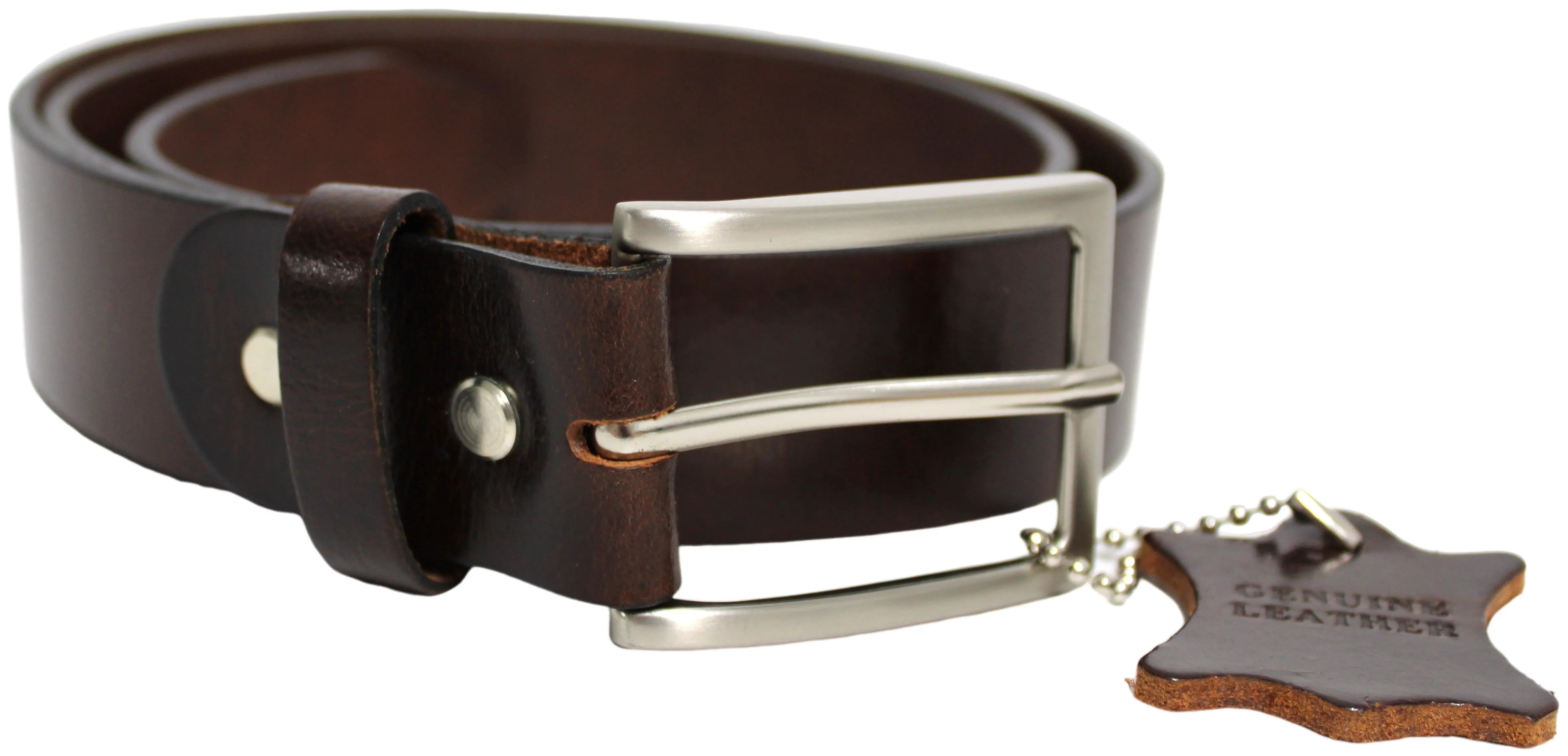 Hide & Chic Full Grain Leather Belt. Width 35mm. Style No 41012