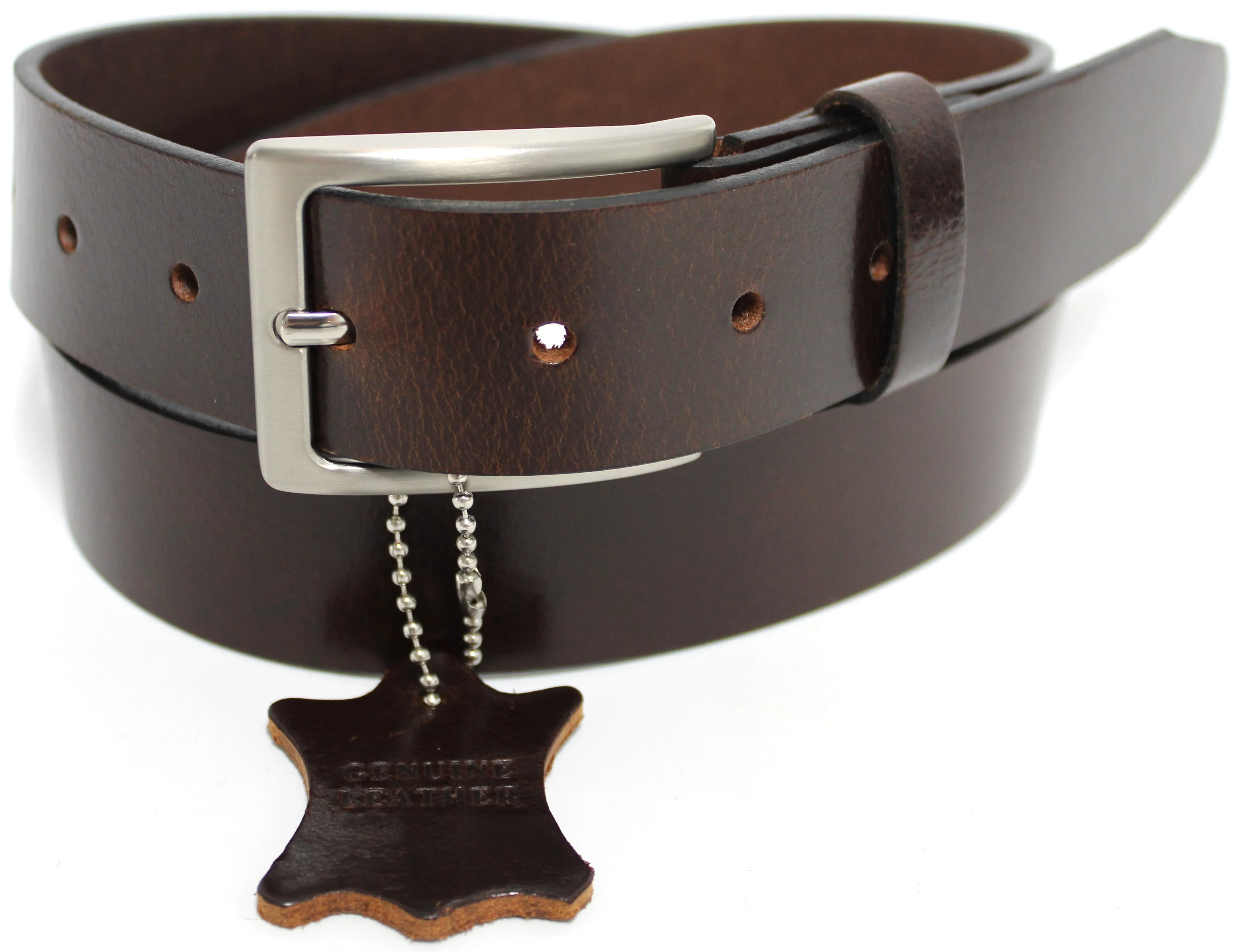 Hide & Chic Full Grain Leather Belt. Width 35mm. Style No 41012