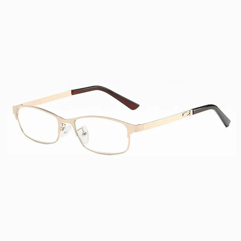 Hotochki Womens Full Rim Square Alloy Reading Glasses 19119