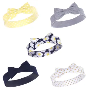 Hudson Baby Cotton and Synthetic Headbands, Daisy