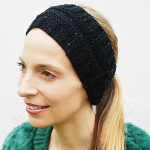 Knitted Headband Ear Warmer Headband Wool Headband Ski Headband Winter Headband Hand Knitted