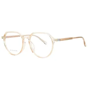 Kocolior Unisex Full Rim Flat Top Oval Tr 90 Hyperopic Reading Glasses 7810