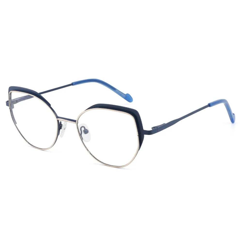 Laoyehui Women's Full Rim Oval Alloy Presbyopic Reading Glasses Glr8836