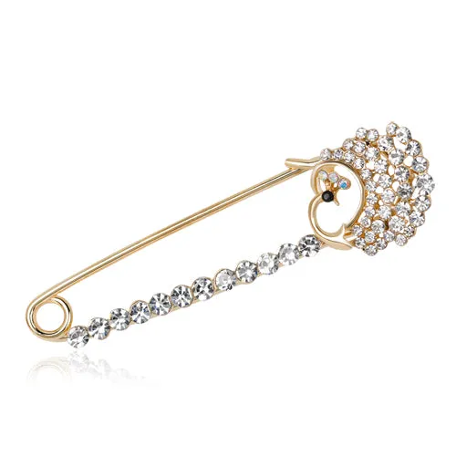 Large Brooch  vintage brooch female fashion broche hijab pins and brooches for women animal  pins broches jewelry fashion