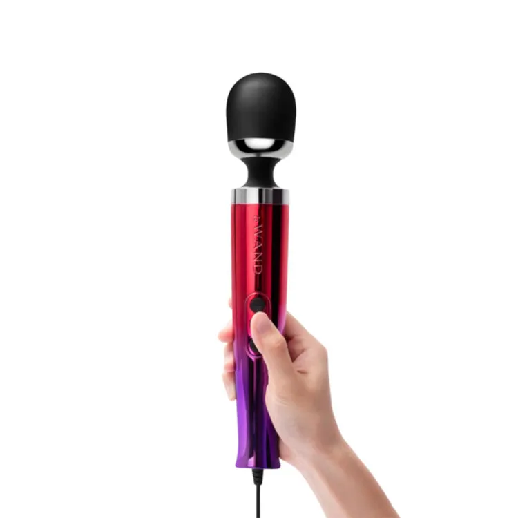 Le Wand Die Cast Ombré Plug-In Vibrating Wand