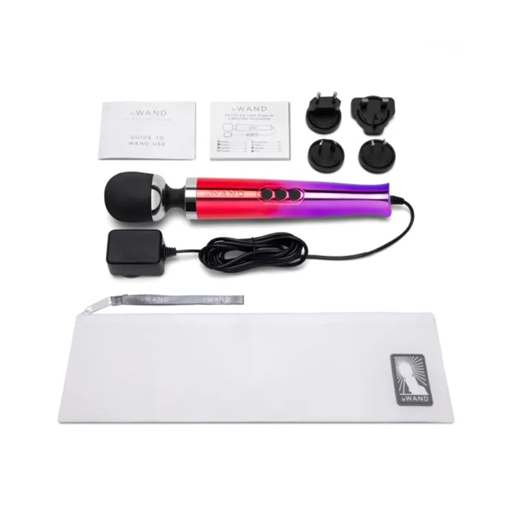 Le Wand Die Cast Ombré Plug-In Vibrating Wand