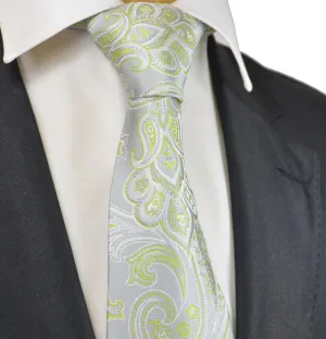 Light Green Patterned Men's Necktie