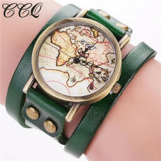 Luxury Quartz Wrist Watch Bracelet for Women