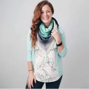 Madeline Triangle Scarf Crochet Pattern - PDF Download