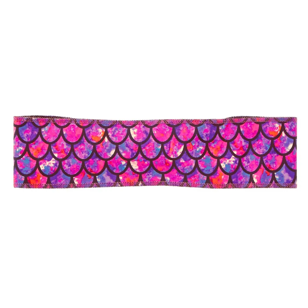 Magenta Mermaid Non-Slip Headband