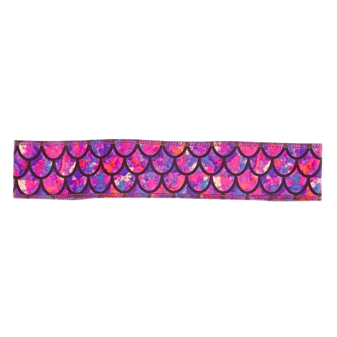 Magenta Mermaid Non-Slip Headband