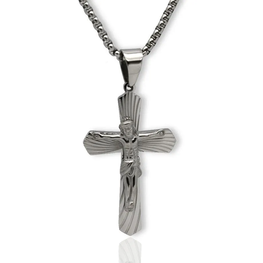 Men's Christian Necklace <br> Catholic