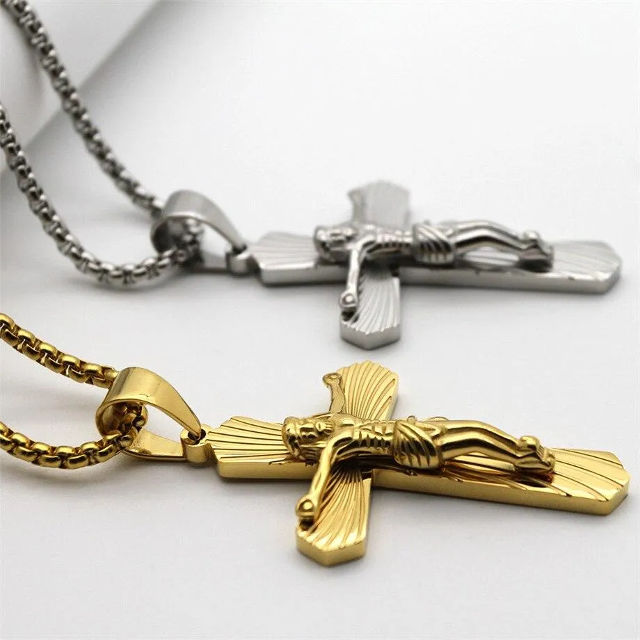 Men's Christian Necklace <br> Catholic