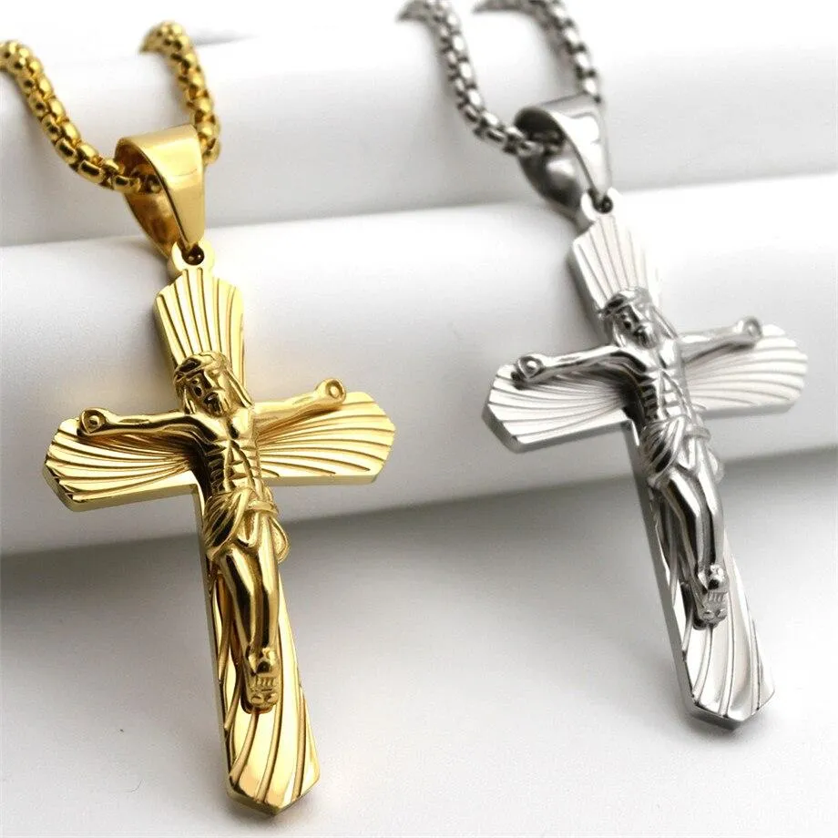 Men's Christian Necklace <br> Catholic